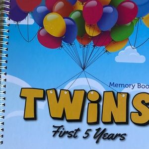 Twins baby book